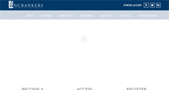 Desktop Screenshot of ncbankers.org